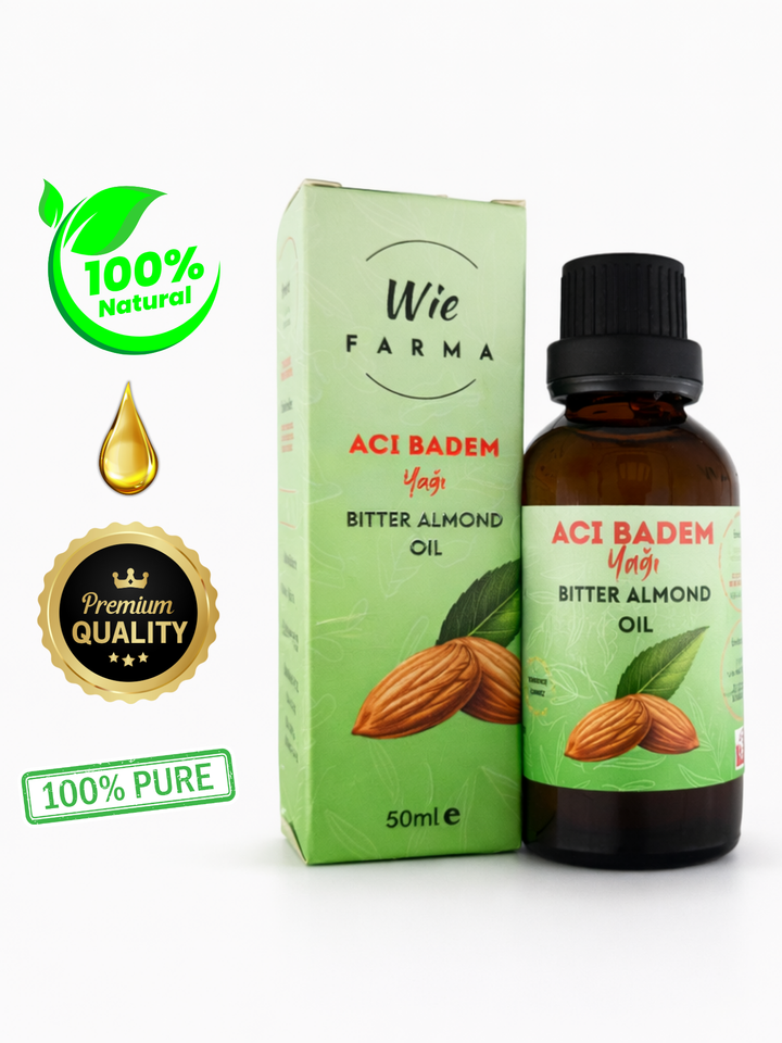 Acı Badem Yağı · Soğuk Sıkım · 50 ml