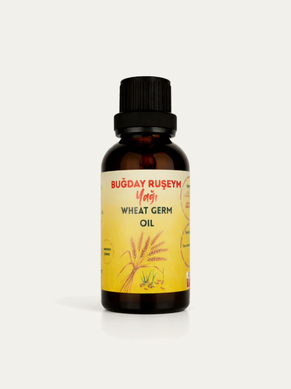 Buğday Ruşeym Yağı · Soğuk Sıkım · 50 ml