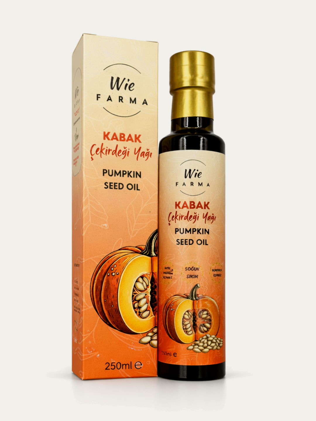Kabak Çekirdeği Yağı · Soğuk Sıkım · 250 ml