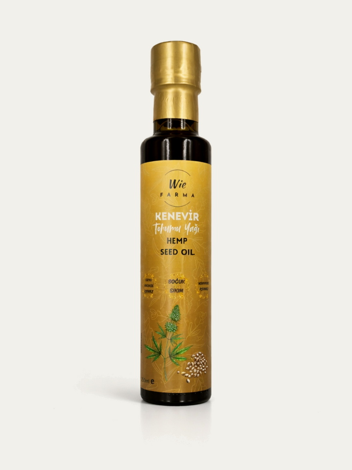 Kenevir Tohumu Yağı · Soğuk Sıkım · 250 ml
