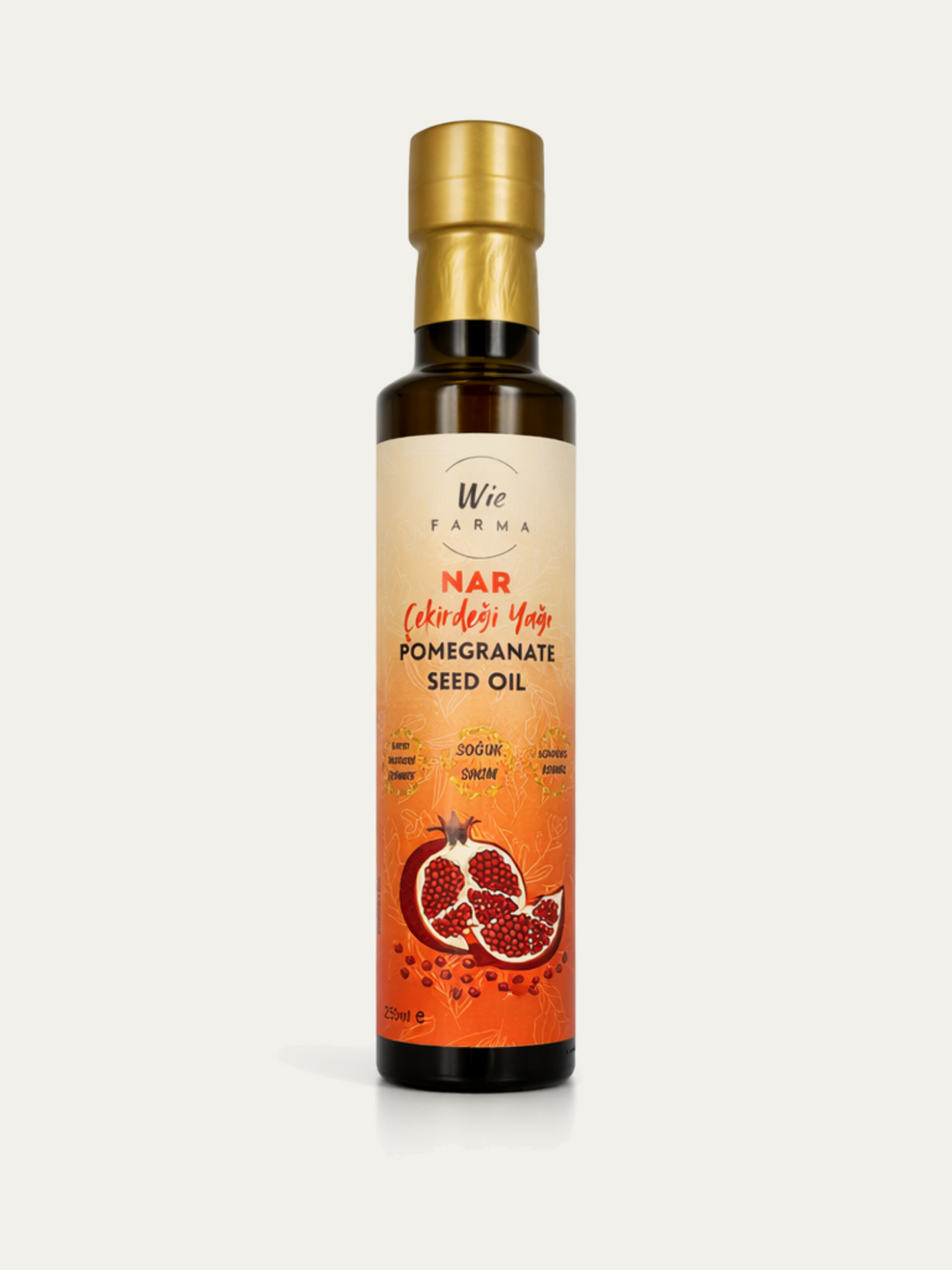 Nar Çekirdeği Yağı · Soğuk Sıkım · 250 ml