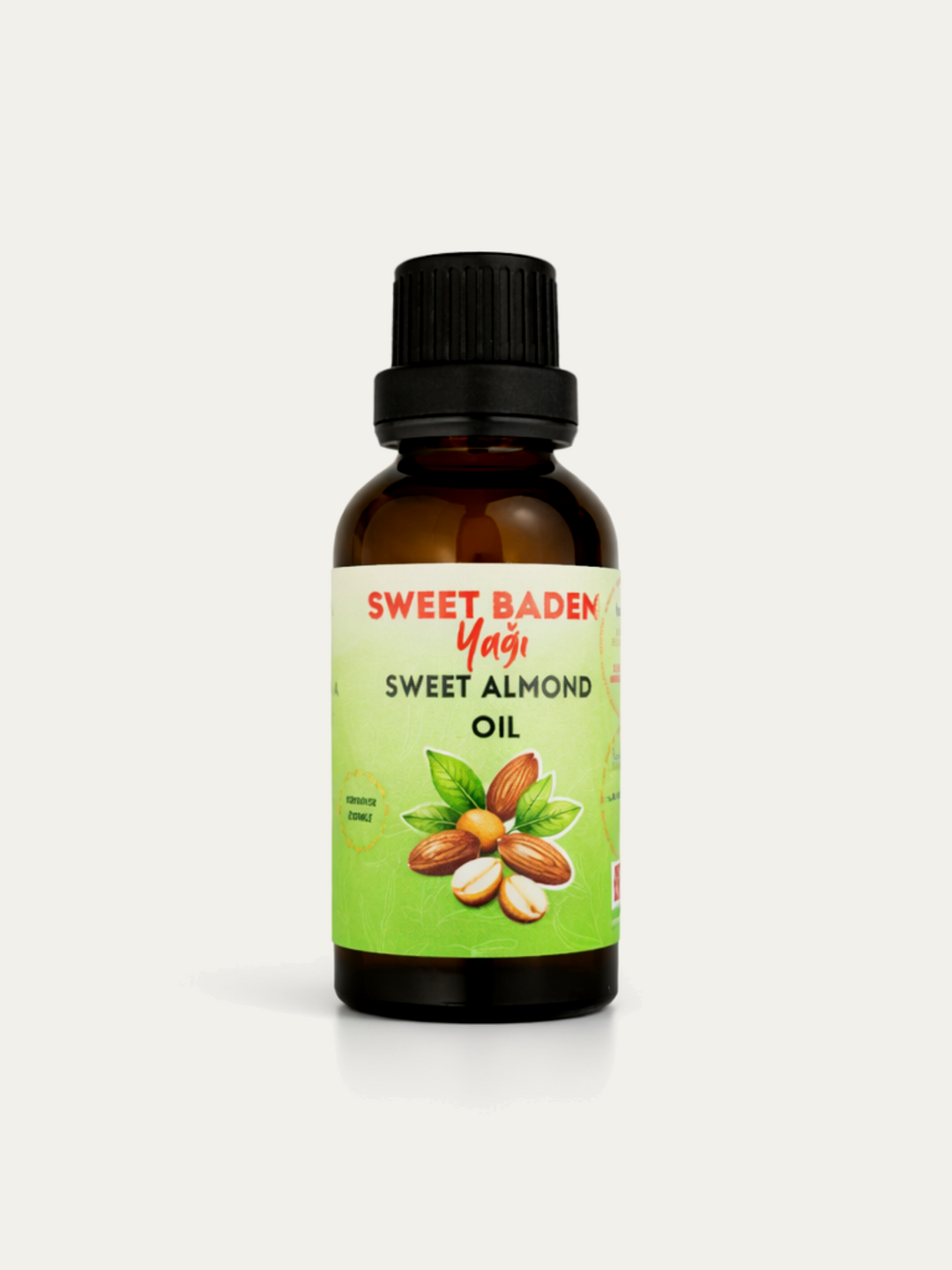 Tatlı Badem Yağı · Soğuk Sıkım · 50 ml