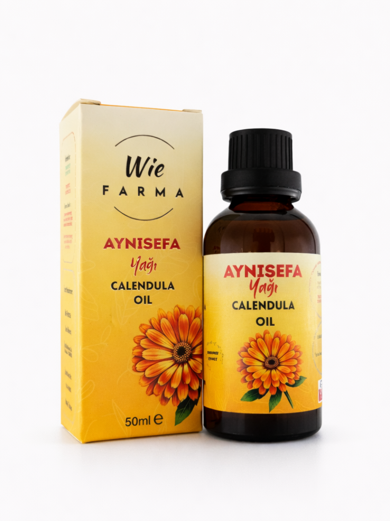 Aynısefa Yağı (Kalendula) Maserasyon · 50 ml — Wie Farma