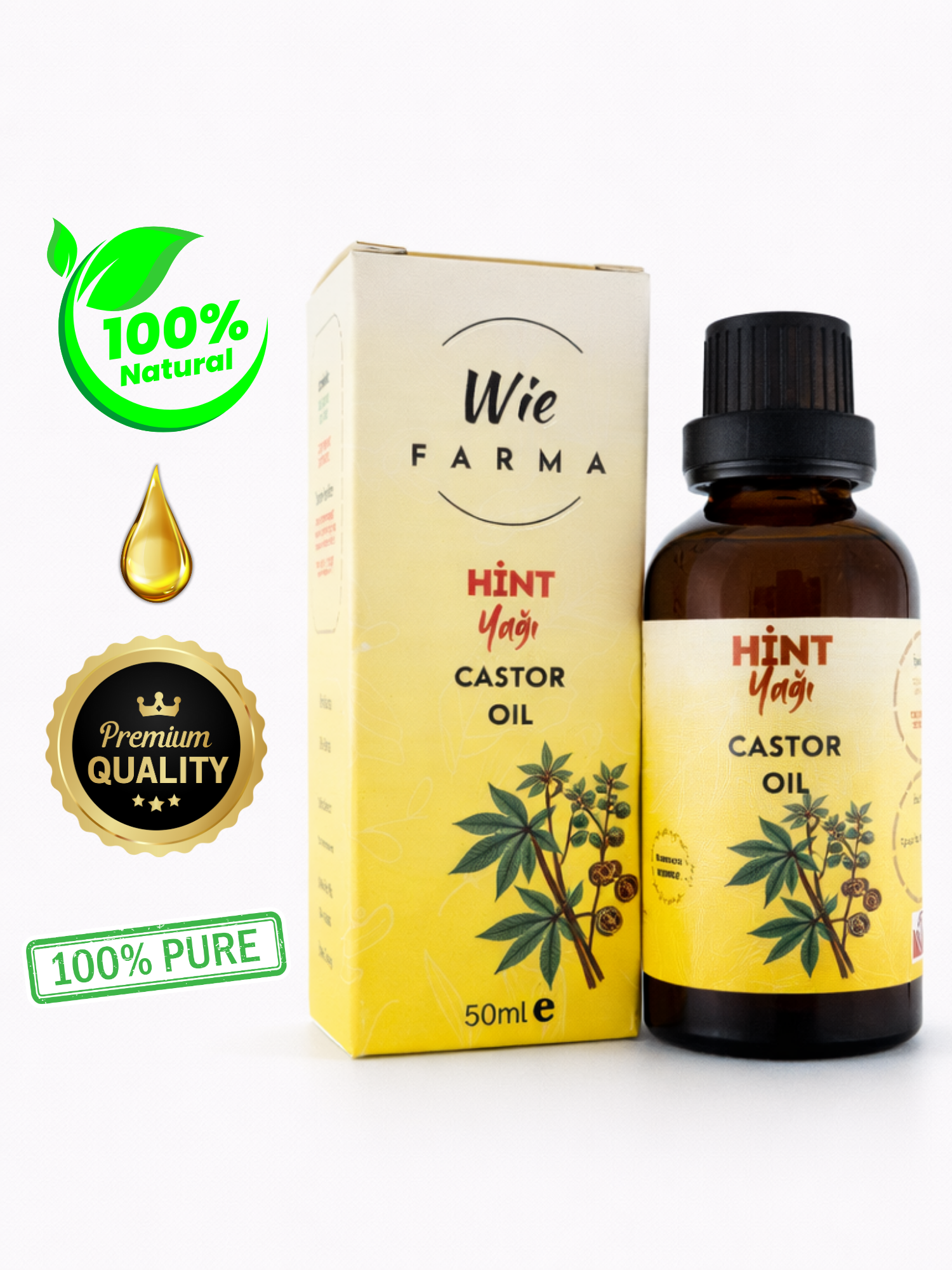 Hint Yağı · Soğuk Sıkım · 50 ml - Görsel 4