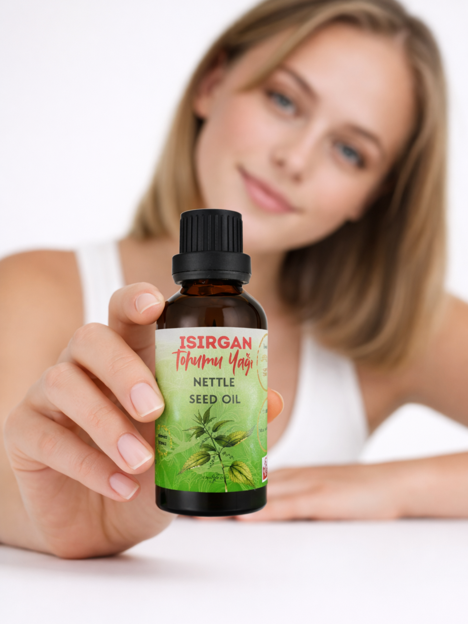 Isırgan Tohumu Yağı · Soğuk Sıkım · 50 ml - Görsel 4