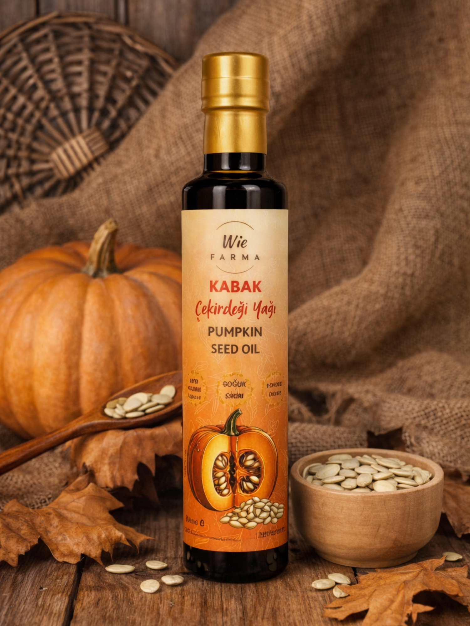 Kabak Çekirdeği Yağı · Soğuk Sıkım · 250 ml - Görsel 2