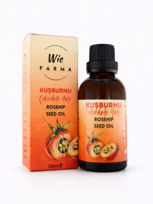Kuşburnu Çekirdeği Yağı · Soğuk Sıkım · 50 ml — Wie Farma