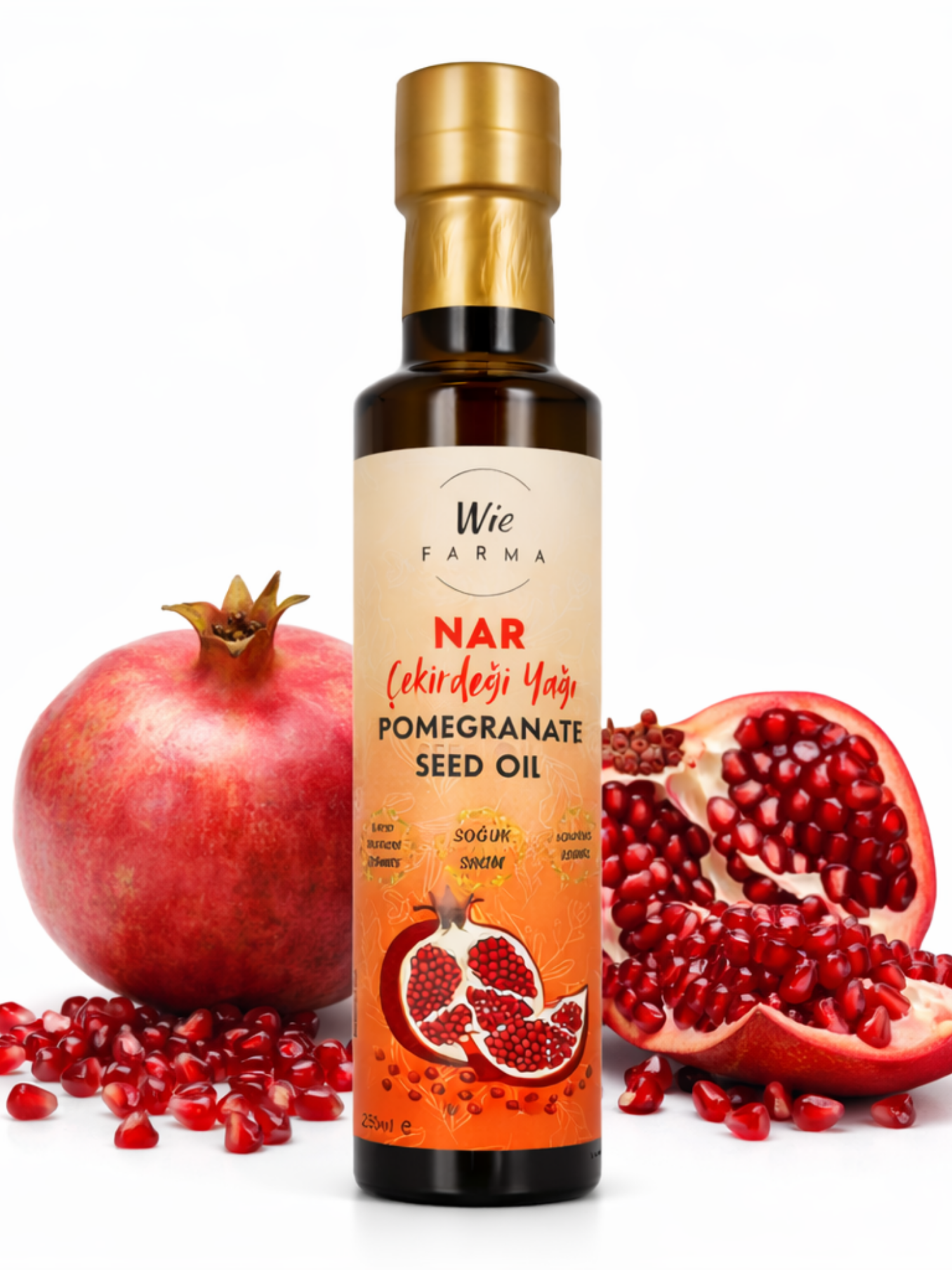 Nar Çekirdeği Yağı · Soğuk Sıkım · 250 ml - Görsel 2
