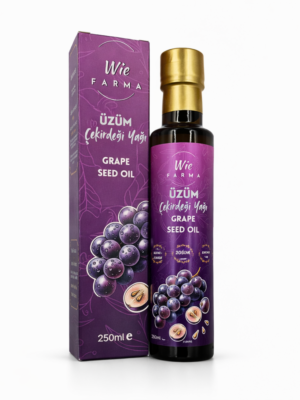Üzüm Çekirdeği Yağı · Soğuk Sıkım · 250 ml — Wie Farma