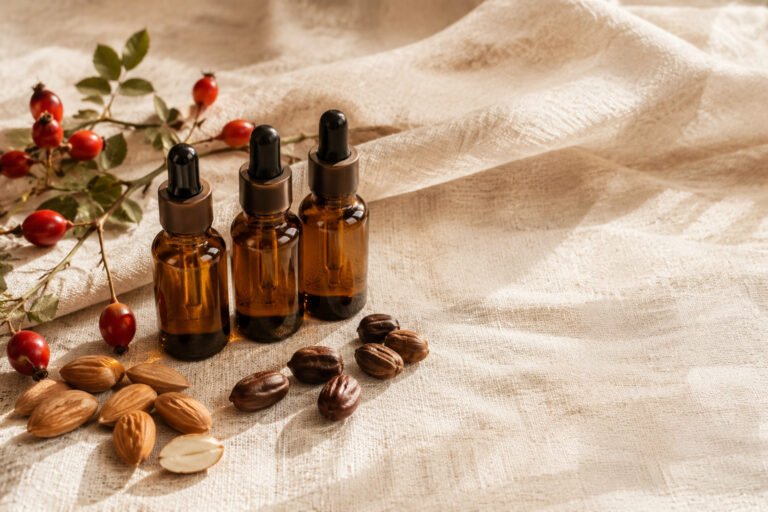 Cilt tipine göre doğal yağ seçimi: jojoba, tatlı badem ve kuşburnu yağı